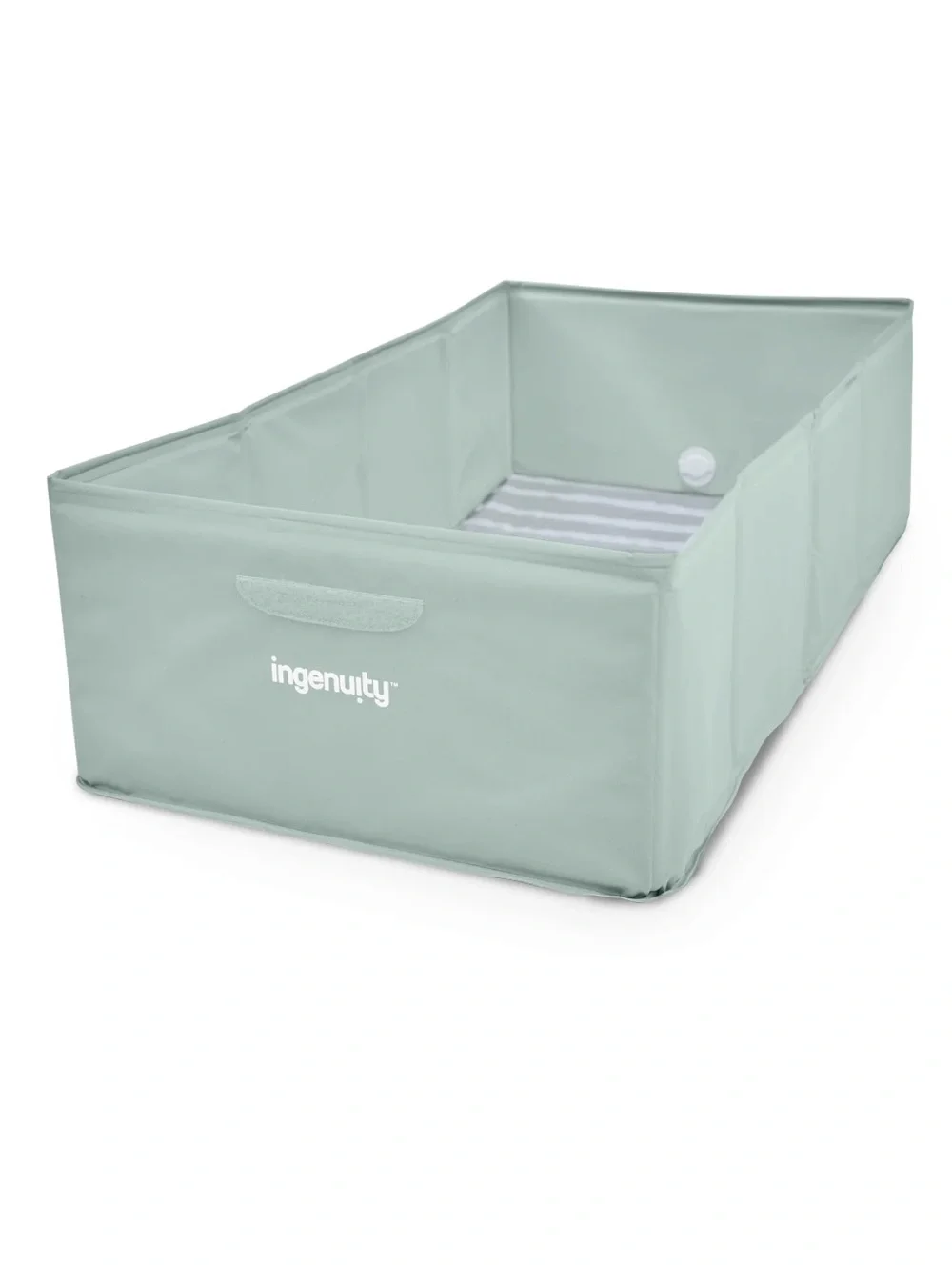 Ingenuity Tuckaway Toddler Tub – Converts Shower to Tub, Folds to Store, 12M-5Y